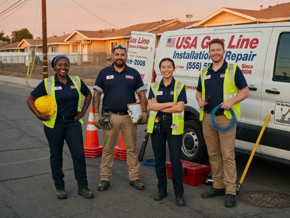 Gas Line Installation company in Mico, TX